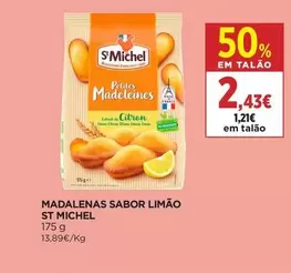 St Michel - Madalenas Sabor Limao