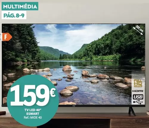 Esmart - Tv Led 40"