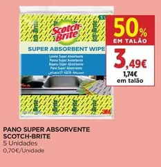Scotch-Brite - Pano Super Absorvente