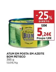 Bom Petisco - Atum Em Posta Em Azeite