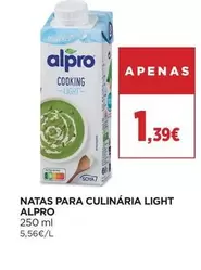 Alpro - Natas Para Culinária Light