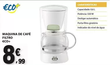 €CO+ - Maquina De Cafe Filtro
