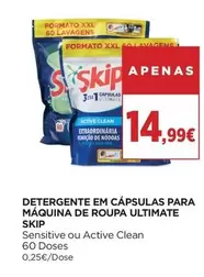 Skip - Detergente Em Cápsulas Para Maquina De Roupa Ultimate