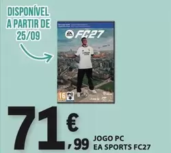A+ - Jogo Pc Ea Sports Fc27