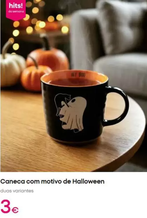 .Com - Caneca com Motivo de Halloween
