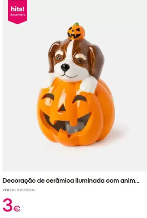 .Com - Decoração De Cerámica Iluminada Com Anim