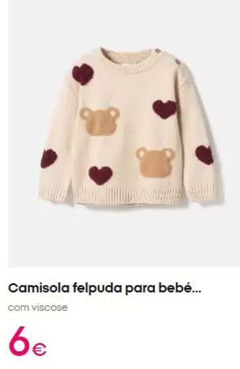 .Com - Camisola felpuda para bebé
