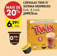 Nespresso - Cápsulas Twix P/ Sistema