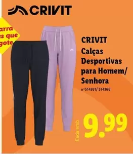 Crivit - Calças Desportivas Para Homem/Senhora