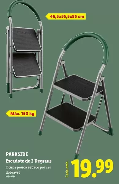 parkside - Escadote De 2 Degraus