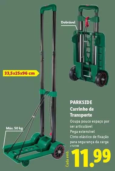 parkside - Carrinho De Transporte