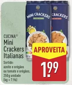 Mini -  Crackers Italianas