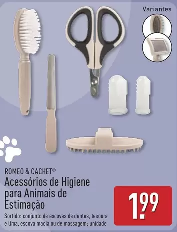 Romeo - Acessórios De Higiene Para Animalis De Estimação