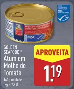 Golden Seafood - Atum Em Molho De Tomate