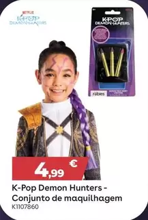 K-Pop Demon Hunters-Conjunto De Maquilhagem