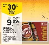 Mini - Cerveja C/ Alcool Super Bock
