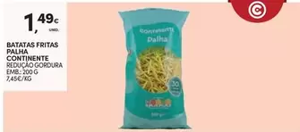 Continente - Batatas Fritas Palha