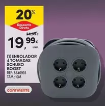 Boost - Enrolador 4 Tomadas