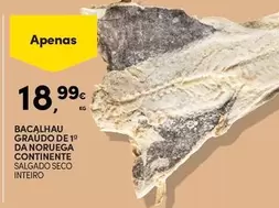 Continente - Bacalhau Graudo De 19 Da Noruega