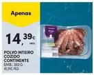 Continente - Polvo Inteiro Cozido