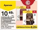 Continente - Cápsulas Café Compativeis C/ Dolce Gusto