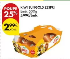 Zespri - Kiwi Sungold