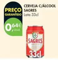 Sagres - Cerveja C/ Álcool