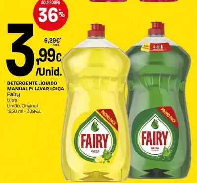 Fairy - Detergente Líquido Manual P