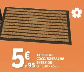 Dim - Tapete De Coco/borracha Exterior