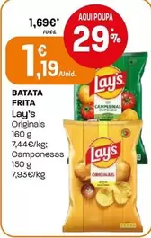 Lay's - Batata Frita Originais/Camponesas