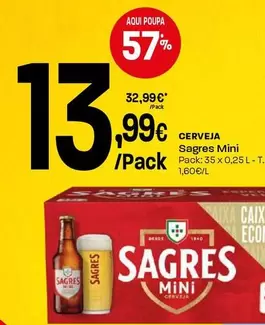 Sagres Mini - Cerveja