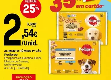 Pedigree - Alimento Húmido P/Cáo