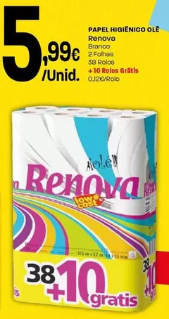 Renova - Papel Higiênico Ole
