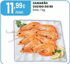 Camarão Cozido 20/30