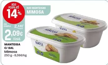 Mimosa - Manteiga C/Sal