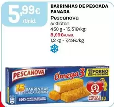 Pescanova - Barrinhas De Pescada Panada
