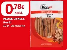 Porsi - Pau De Canela