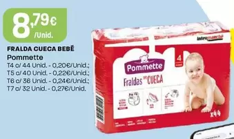 Pommette - Fralda Cueca Bebe
