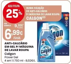 Calgon - Anti-Calcario Em Gel P/Maquina De Lavar Roupa