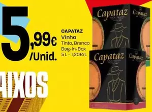 Capataz - Vinho Tinto/Branco Bag-in-Box