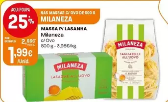 Milaneza - Massa P/Lasanha
