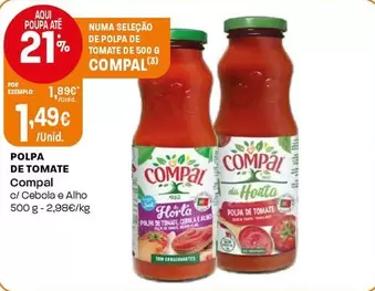 Compal - Polpa De Tomate