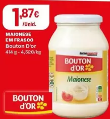Bouton D´Or - Maionese Em Frasco