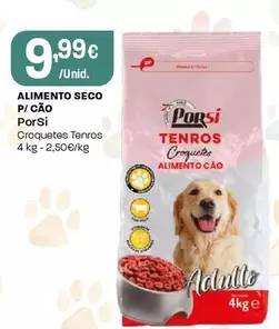 Porsi - Alimento Húmido P/Cáo Croquetes Tenros