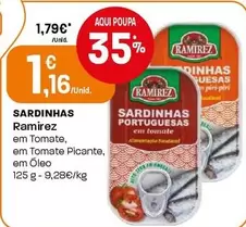 Ramirez - Sardinhas Em Tomate/Picante/Óleo