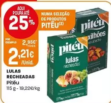 Pitéu - Lulas Recheadas