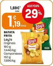 Lay's - Batata Frita Originais/Camponesas