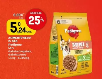 Pedigree - Alimento Seco P/Cão