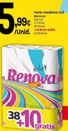 Renova - Papel Higiênico Ole