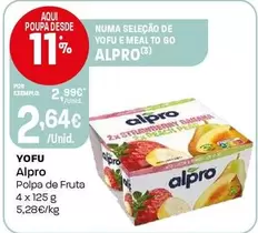 Alpro - Yofu Polpa De Fruta